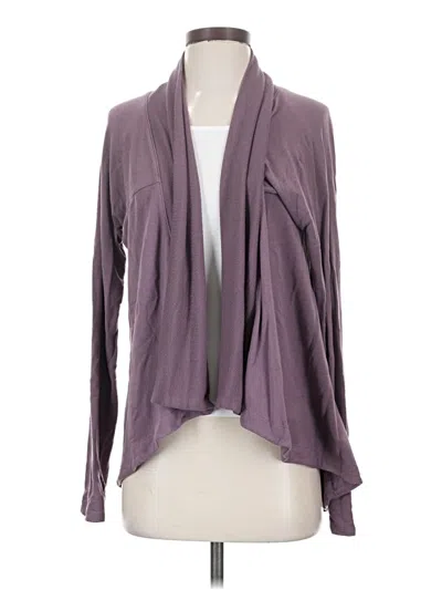 Pre-owned Athleta Blazer Jacket In Purple