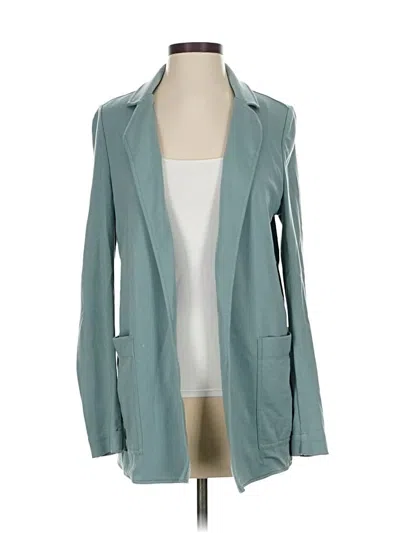 Pre-owned Athleta Blazer Jacket In Teal