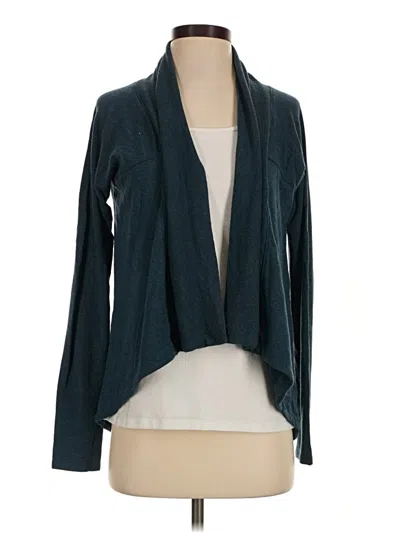 Pre-owned Athleta Blazer Jacket In Teal