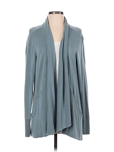 Pre-owned Athleta Blazer Jacket In Teal