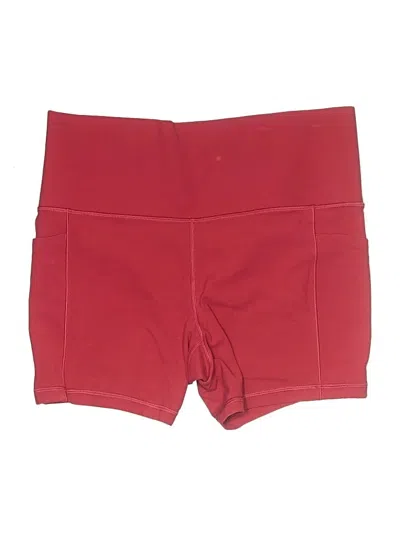 Pre-owned Athleta Board Shorts In Red