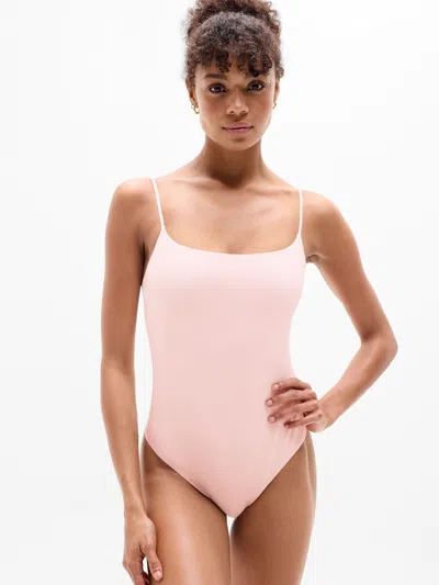 Athleta Bodymove Cami Bodysuit In Pink