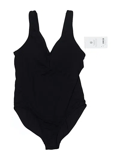 Pre-owned Athleta Bodysuit In Black
