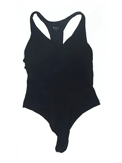 Pre-owned Athleta Bodysuit In Black