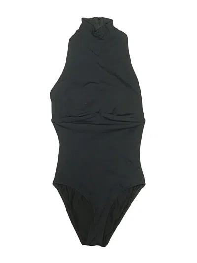 Pre-owned Athleta Bodysuit In Black