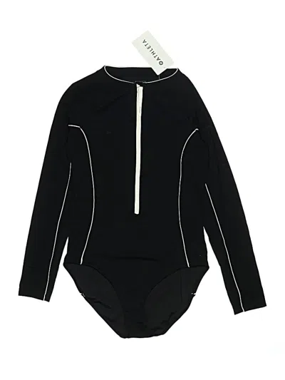 Pre-owned Athleta Bodysuit In Black