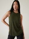 Athleta Breezy Tank In Aspen Olive