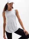 Athleta Breezy Tank In Cobblestone Grey
