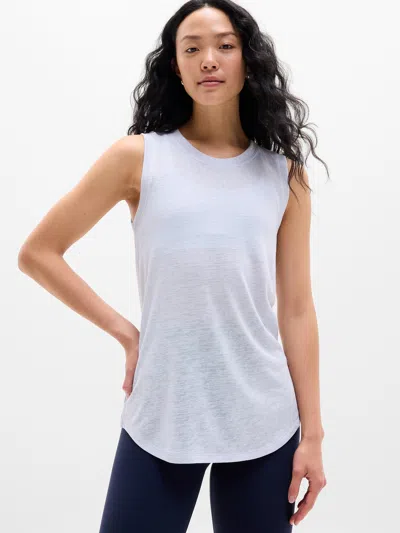 Athleta Breezy Tank In Gray