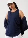 Athleta Breezy Tank In Navy