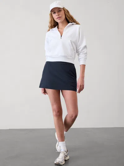 Athleta Brooklyn Mid Rise 13 1/2" Skort In Navy