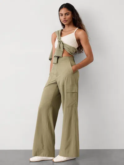Athleta Brooklyn Heights High Rise Cargo Pant In Olive Branch