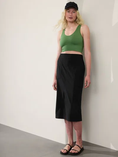 Athleta Brooklyn Heights High Rise Cargo Skirt In Black