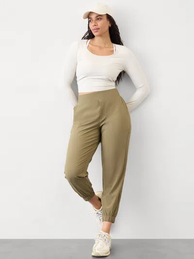Athleta Brooklyn Heights Jogger In Olive Branch