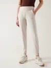 Athleta Brooklyn Mid Rise Ankle Pant In Abalone Grey