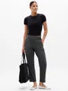 Athleta Brooklyn Mid Rise Ankle Pant In Gray
