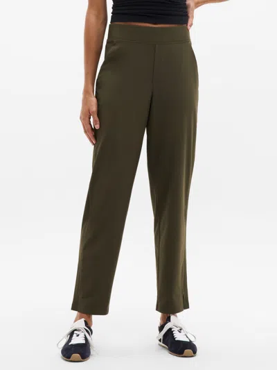 Athleta Brooklyn Mid Rise Ankle Pant In Green