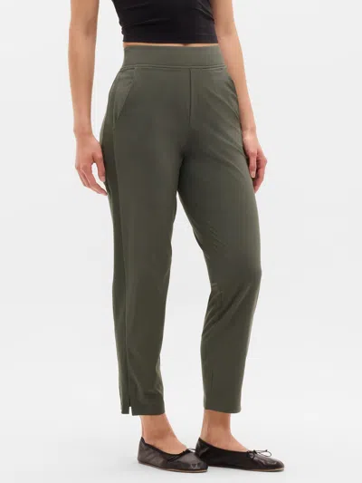 Athleta Brooklyn Mid Rise Ankle Pant In Green