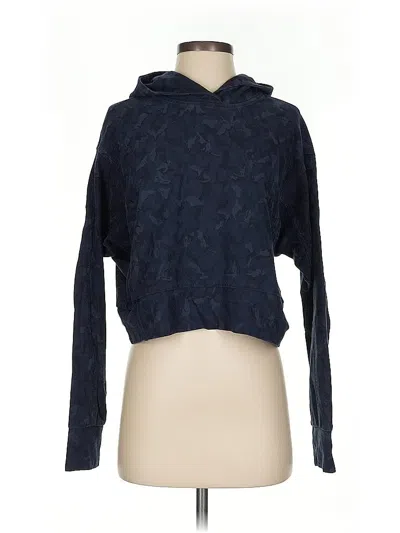 Pre-owned Athleta Cardigan Sweater In Blue