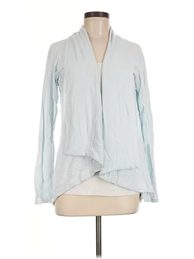 Pre-owned Athleta Cardigan Sweater In Blue