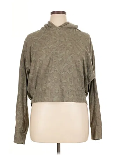 Pre-owned Athleta Cardigan Sweater In Brown