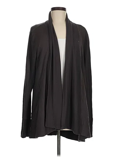 Pre-owned Athleta Cardigan Sweater In Brown