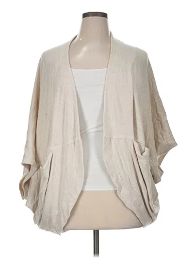 Pre-owned Athleta Cardigan Sweater In Brown