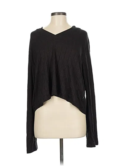 Pre-owned Athleta Cardigan Sweater In Brown