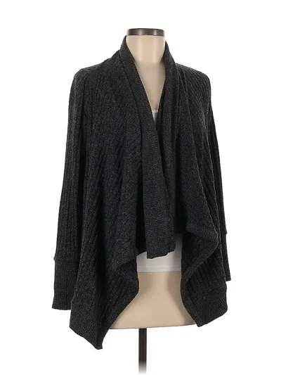 Pre-owned Athleta Cardigan Sweater In Gray