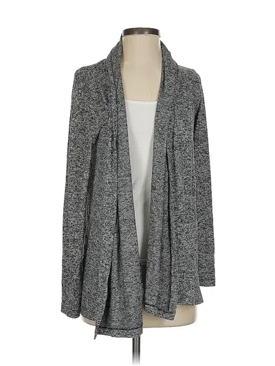 Pre-owned Athleta Cardigan Sweater In Gray