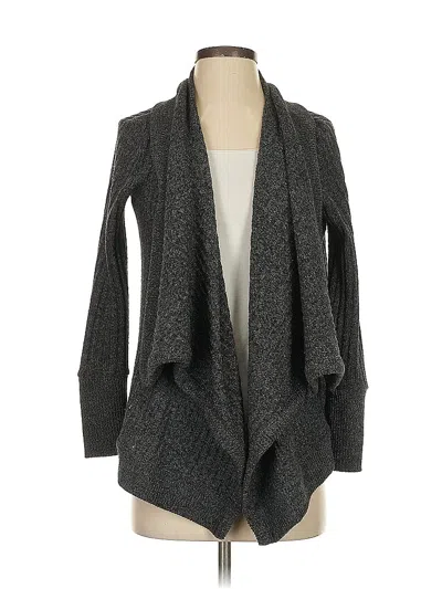 Pre-owned Athleta Cardigan Sweater In Gray