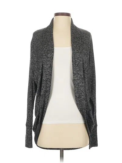 Pre-owned Athleta Cardigan Sweater In Gray