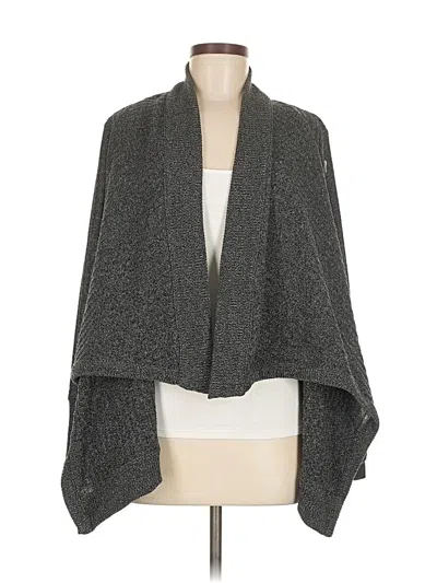 Pre-owned Athleta Cardigan Sweater In Gray