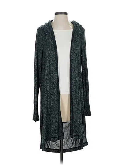 Pre-owned Athleta Cardigan Sweater In Gray