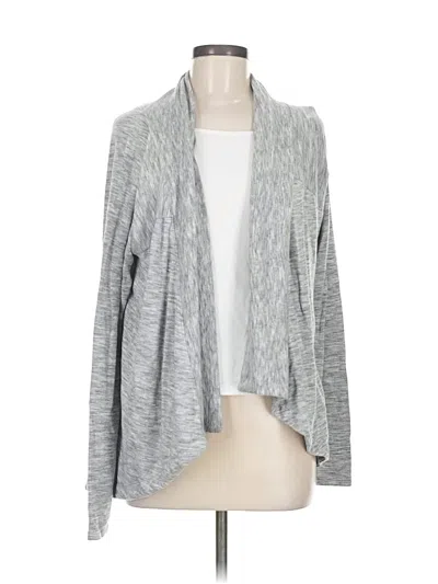 Pre-owned Athleta Cardigan Sweater In Gray