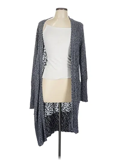 Pre-owned Athleta Cardigan Sweater In Gray