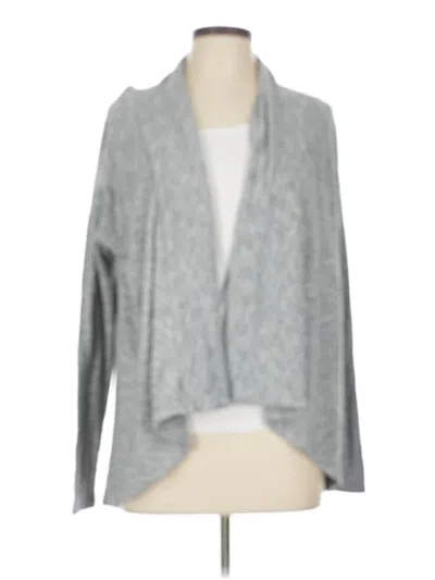 Pre-owned Athleta Cardigan Sweater In Gray