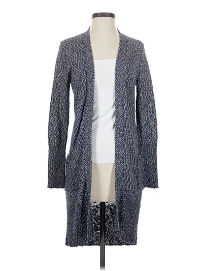 Pre-owned Athleta Cardigan Sweater In Gray