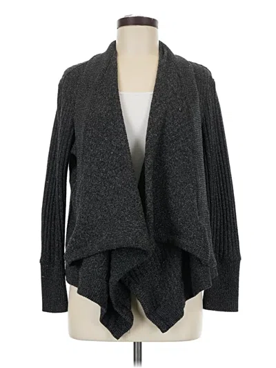 Pre-owned Athleta Cardigan Sweater In Gray