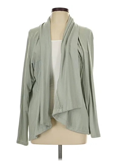 Pre-owned Athleta Cardigan Sweater In Gray