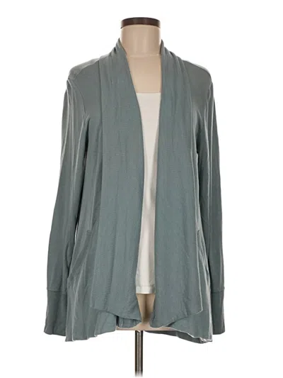 Pre-owned Athleta Cardigan Sweater In Gray