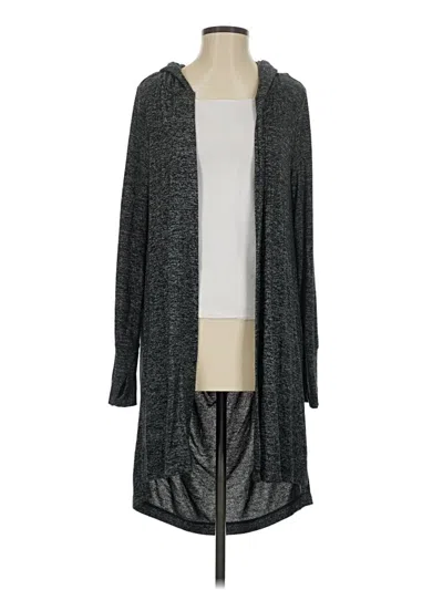 Pre-owned Athleta Cardigan Sweater In Gray