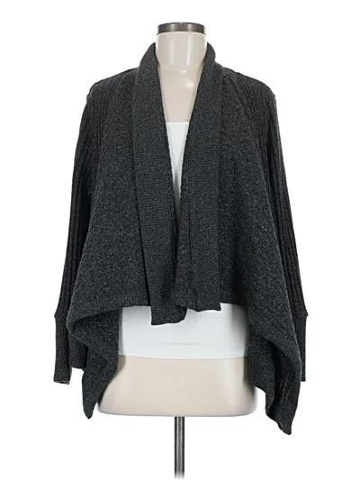 Pre-owned Athleta Cardigan Sweater In Gray