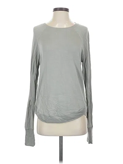 Pre-owned Athleta Cardigan Sweater In Gray
