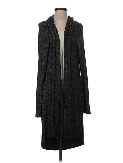 Pre-owned Athleta Cardigan Sweater In Gray