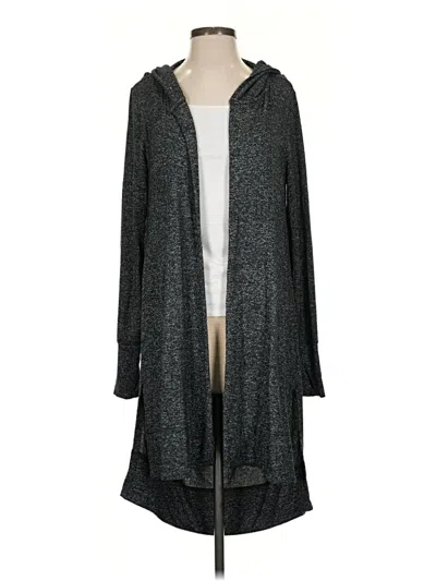 Pre-owned Athleta Cardigan Sweater In Gray