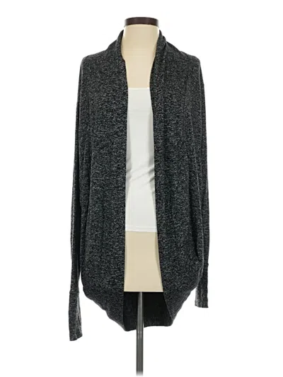 Pre-owned Athleta Cardigan Sweater In Gray