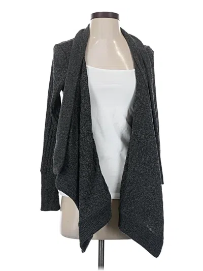 Pre-owned Athleta Cardigan Sweater In Gray