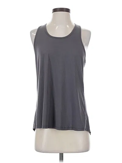 Pre-owned Athleta Cardigan Sweater In Gray