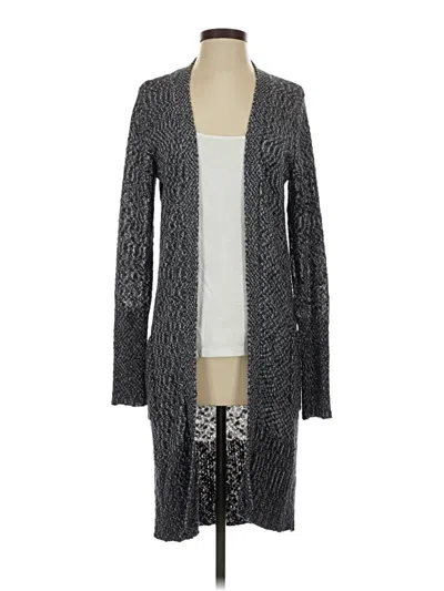 Pre-owned Athleta Cardigan Sweater In Gray